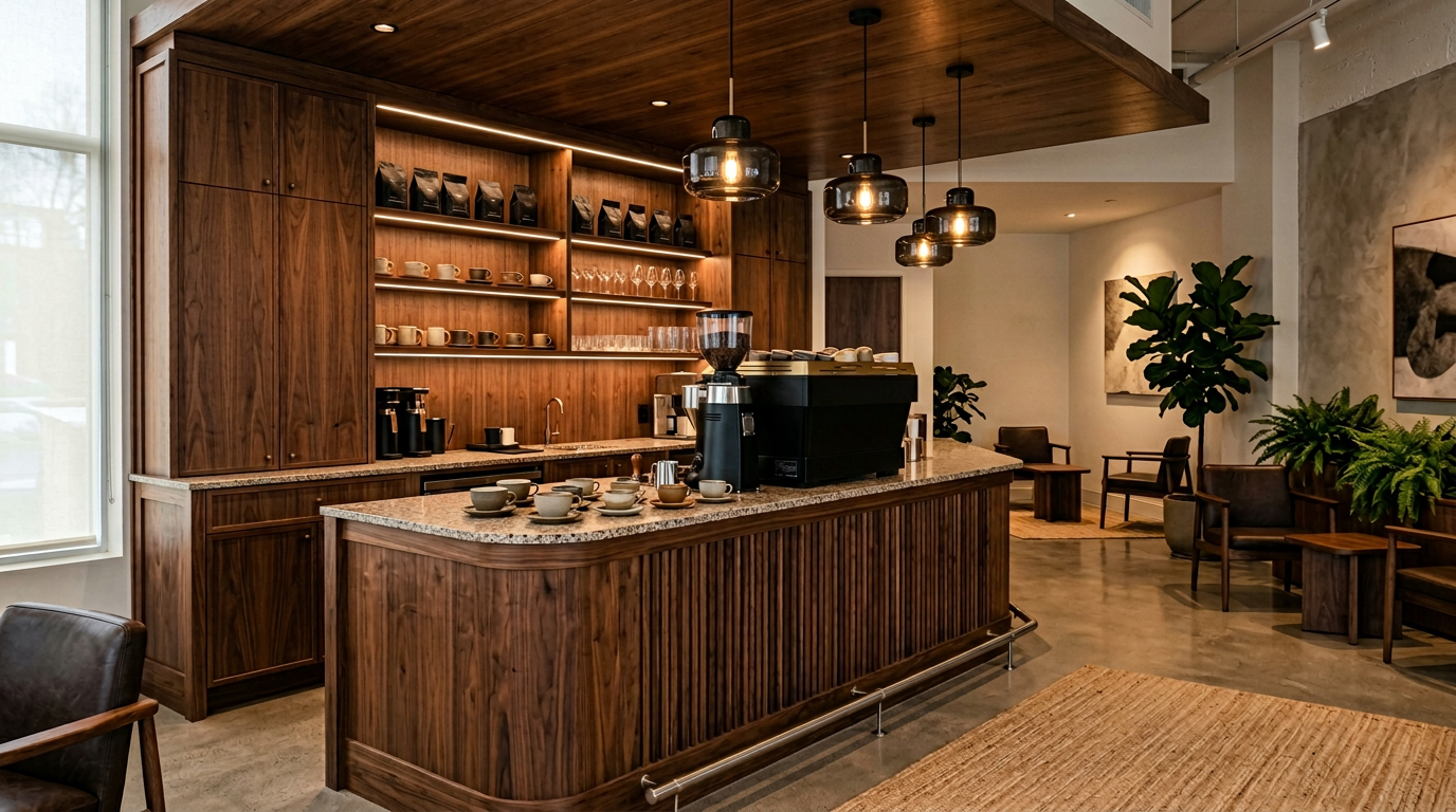 Luxury cafe